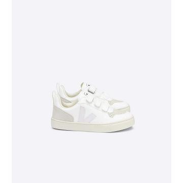 Veja V-10 CWL Tenisky Detske White/Beige | SK 868EBC